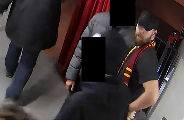Rány do krku a hlavy. Násilník při hokeji v Jihlavě napadl diváka, pátrá po něm policie