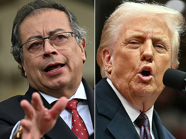 Hlídejte si záda, vyhrožuje Trump Kolumbii. Podle jejího prezidenta má senilní mozek