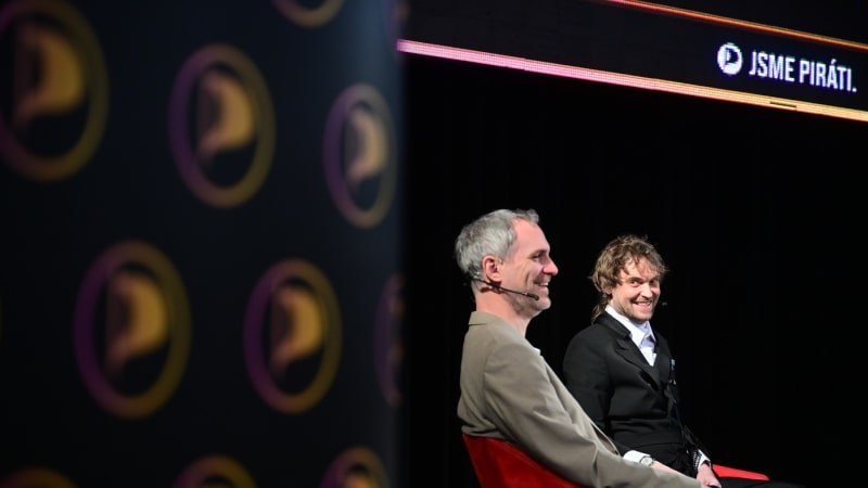 Piráti volí vedení: Úspěch ve volbách nebyl náhoda, uvedl Hřib. Promluvil i jeho protikandidát