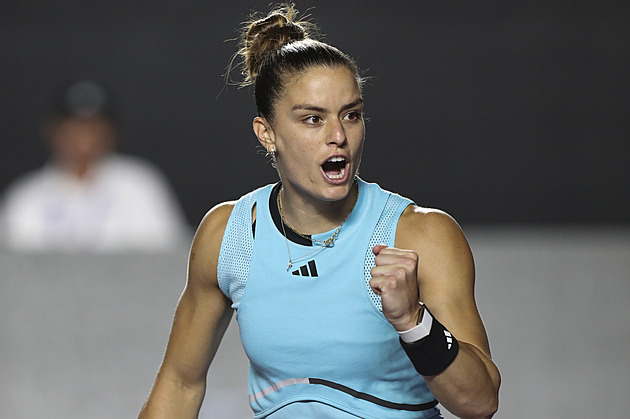 Sakkariová nevěřila vlastním očím. V Melbourne předvedla neskutečný return