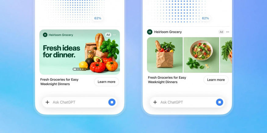 OpenAI otestuje v ChatGPT vizuální reklamy už i při generování obrázků